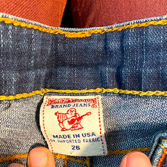 True Religion jean shorts size 26. - Picture 3 of 3